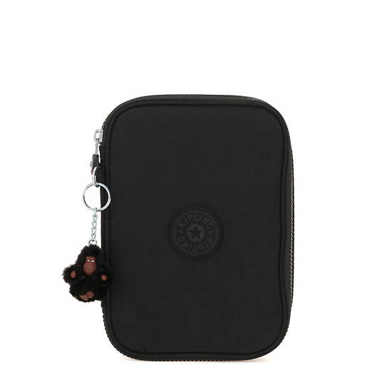 Kipling 100 Pens Case Bags True Black | AU 2024WN